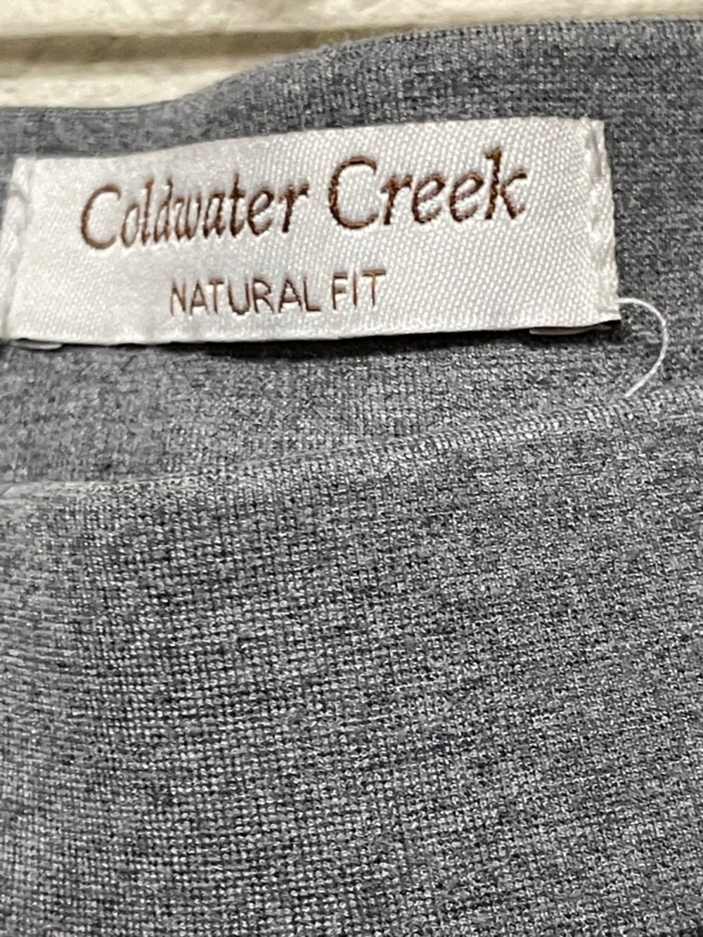 Coldwater Creek Natural Fit Women's Gray Leggings. Good Condition. Size XL. - Picture 3 of 6